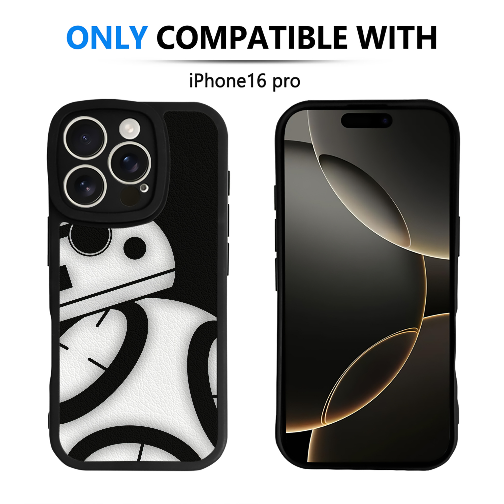 （画像用） スター・ウォーズ Star Wars 【iPhone 16シリーズ対応】シリコンスマホケース（レザー調） 材質：シリコン